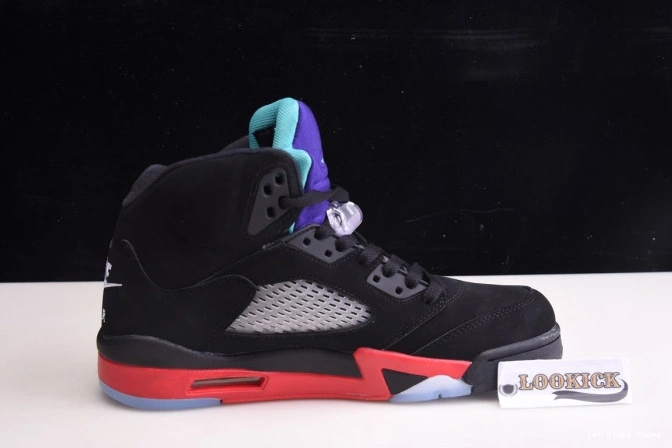 1st Kicks Jordan Top Air 5 CZ1786-001 3 0704
